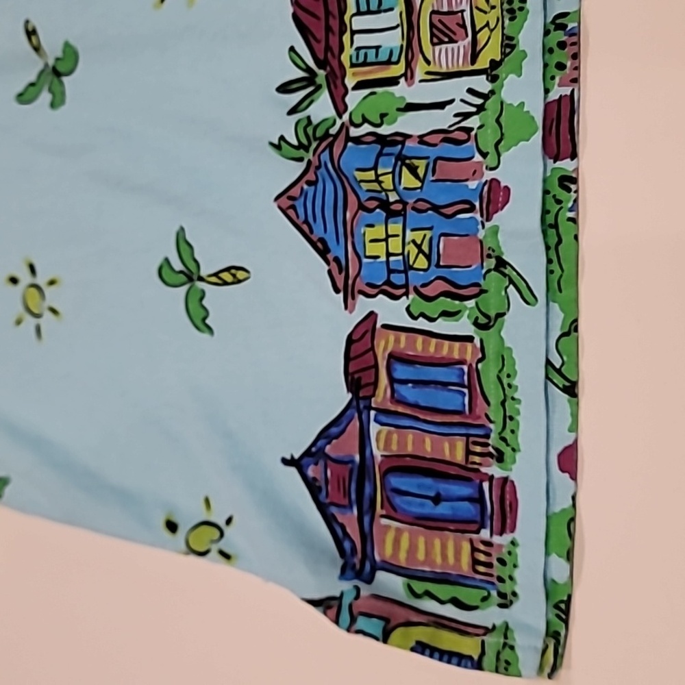 Sally Huss Artist Creation Key Life Tee Shirt Mint Green Large - Picture 6 of 10